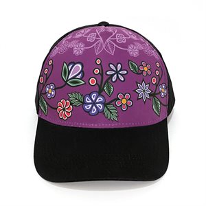 Adjustable Ball Cap - Ojibwe Florals