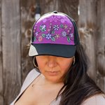 Adjustable Ball Cap - Ojibwe Florals