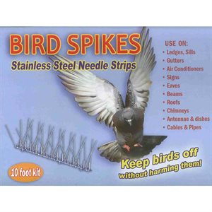 Bird-X Stainless Steel Spikes (10 Foot Kit)