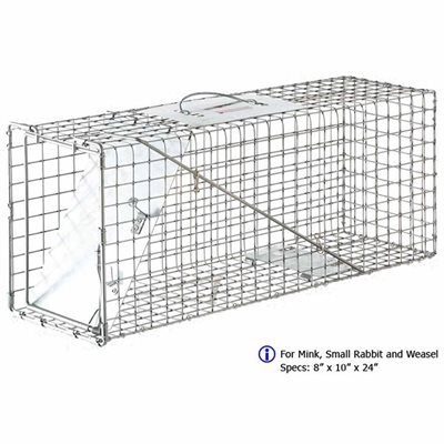Lt3 Live Cage Trap (8" x 10" x 24")