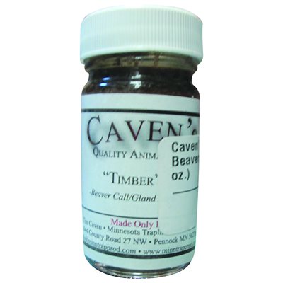 Caven's Lures - "Timber!" Beaver Call/Gland Lure (1 oz.)