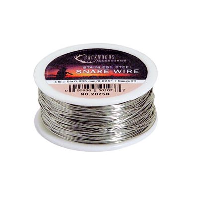Snare Wire - 22 G Stainless Steel (1 Lb Spool)