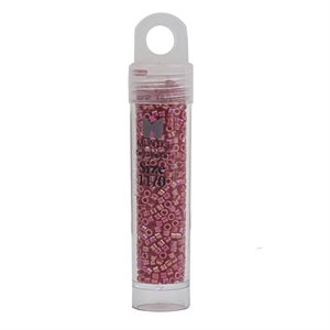 Delica Beads - RD Red Opaque AB, (11/0)