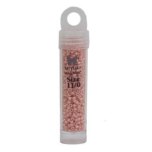 Delica Beads - RD Peach Luster Opaque, (11/0)