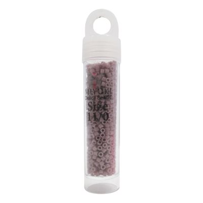 Delica Beads - Mauve Opaque (Gloss)