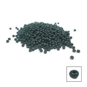 Glass Seed Beads - Dark Green