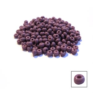 Glass Seed Beads - Opaque Mauve
