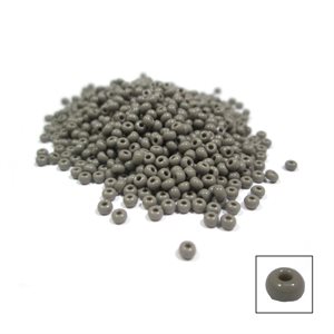 Glass Seed Beads - Grey