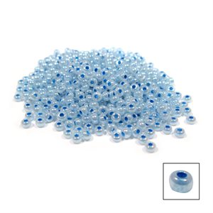 Glass Seed Beads - Pearl Blue
