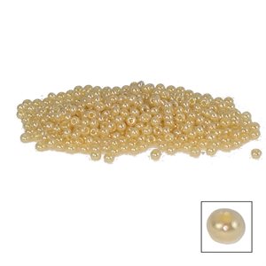 Glass Seed Beads - Pearl Ivory Opaque