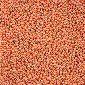 Seed Beads 10/0 Dyed Chalk Apricot