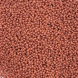 Seed Beads 10/0 Dyed Chalk Light Brown