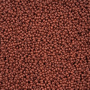 Seed Beads 10/0 Dyed Chalk Brown