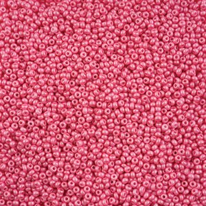 Seed Beads 10/0 Dyed Chalk Light Pink
