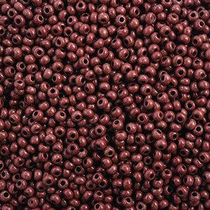 Seed Beads 10/0 - Terra Intensive Dark Brown