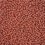 Seed Beads 11/0 Dyed Chalk Light Brown