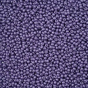 Seed Beads 11/0 Dyed Chalk Lavender