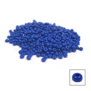 Glass Seed Beads - Royal Blue Opaque
