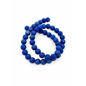 Lava Beads - Royal Blue (8 mm)