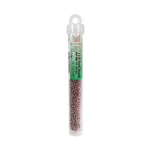 Miyuki Seed Beads - Silver Lined Smoky Amethyst