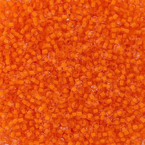 Glass Seed Beads - Neon Orange (40g/250g)