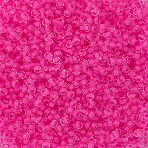 Glass Seed Beads - Neon Pink (40g/500g)