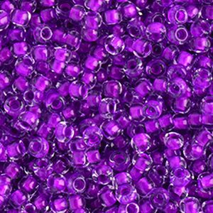 Glass Seed Beads Neon Purple (40g/500g)