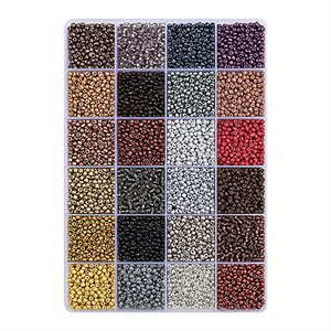 Bead Box - Glass Seed Beads 8/0 - Mix 11