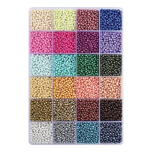 Bead Box - Glass Seed Beads 8/0 - Mix 2