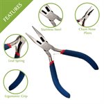Pliers - Chain Nose W/ Cutter 