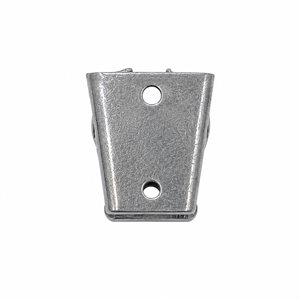 Bolo Clasp Slide, Rhodium, 5pcs (24 x 20mm)