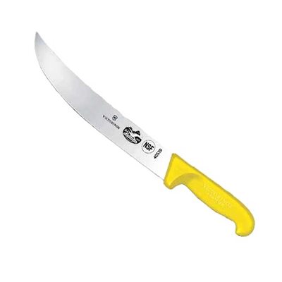 Victorinox 10" Cimeter Knife (Yellow Handle)