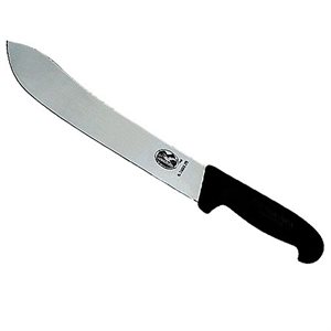 Victorinox 10" Butcher Knife (Black Handle)