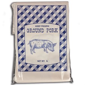 Ground Pork Freezer Bags