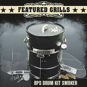 Big Poppa's Drum Smoker Kit (Drum Not Included. Assembly Required)