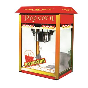 Popcorn Machine - Bevel Roof Style
