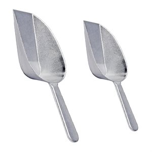 Aluminum Scoops - Flat Bottom
