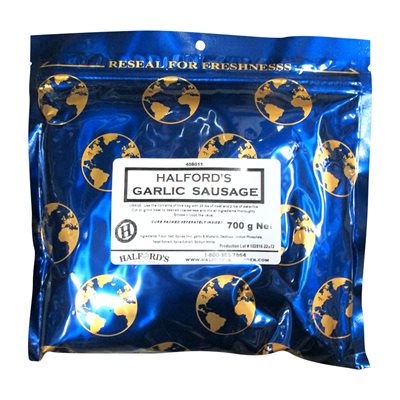 Halford’s Supreme Cured Sausage Seasoning - Garlic Sausage