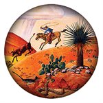 Cabochon - 1" Horse In Desrt