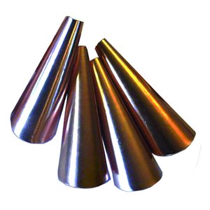 Jingle Cones - Copper, Plain (100 pieces/bag) 