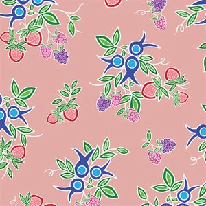 Fabric 13 Moons Berry Fast - Cheyenne Pink