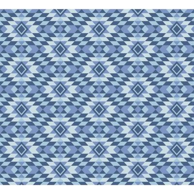 Kilim Pattern - Blue/Multi
