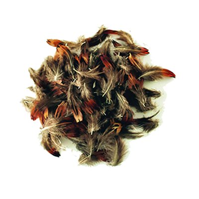 Natural Mini Feathers - Multi-Brown (3g)