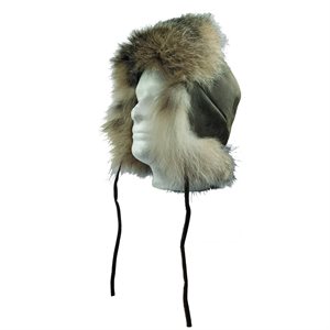 Fur Hat Antique W/ Lynx Fur