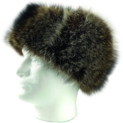 Fur Hat - Raccoon Style 005 - M