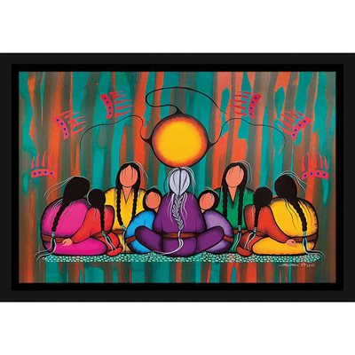 Framed Plaque - Family Love (12X18)