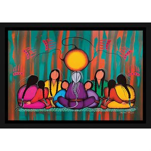 Framed Plaque - Family Love (8X10)