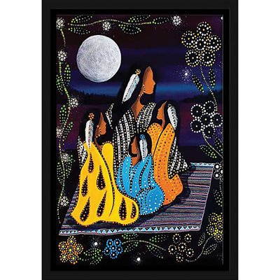 Framed Plaque - Story Teller (12X18)