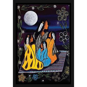 Framed Plaque - Story Teller (12X18)