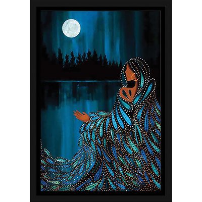 Framed Plaque - Spirit Of The North (8X10)